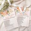 Boho Bridal Shower Games Bundle - He Said or She