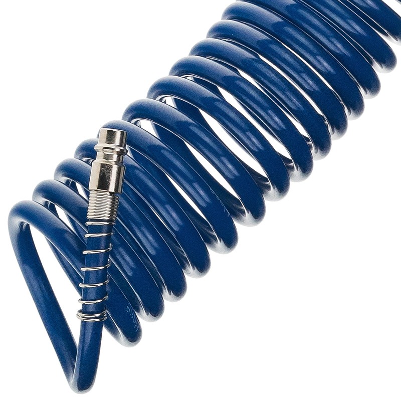Compressed Air Hose SP-PE 10 m, Flexible Spiral Hose 5/8