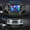 4G 64G for Toyota Fortuner Hilux 2005-2014 Radio CarPlay 9"