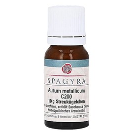 Aurum Metallicum C 200 Globules 10 g