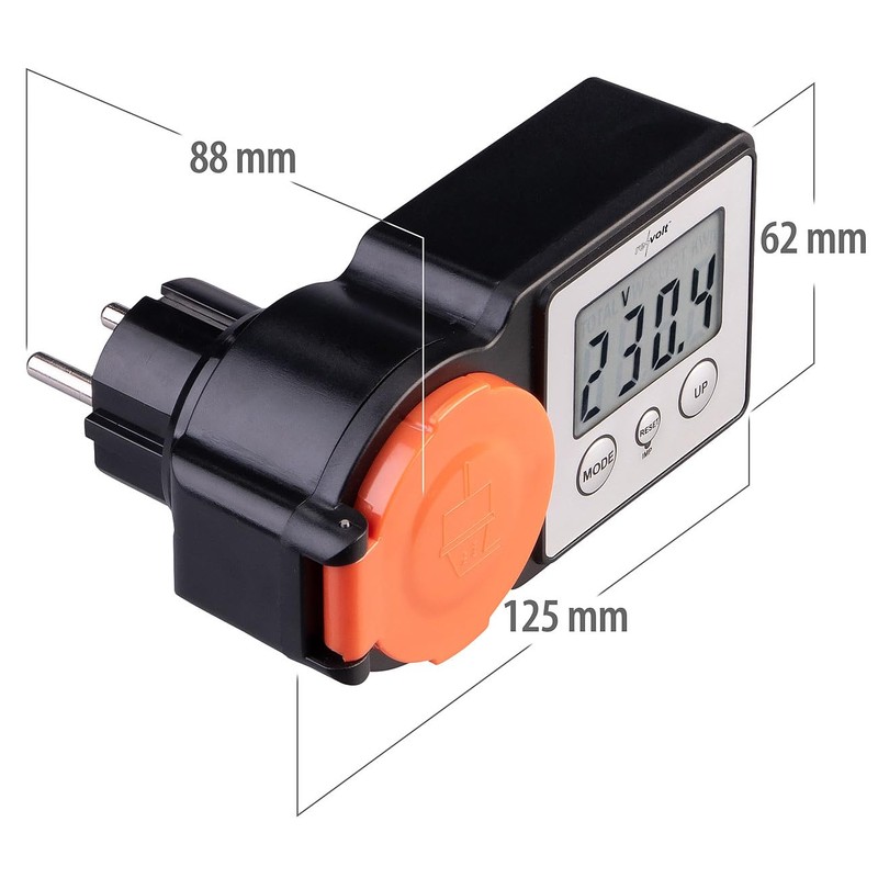 revolt Electricity Cost Meter: Outdoor Energy Cost Meter & Power