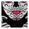 PatchStop Sugar Candy Skull Guns Rose Iron On Patches for