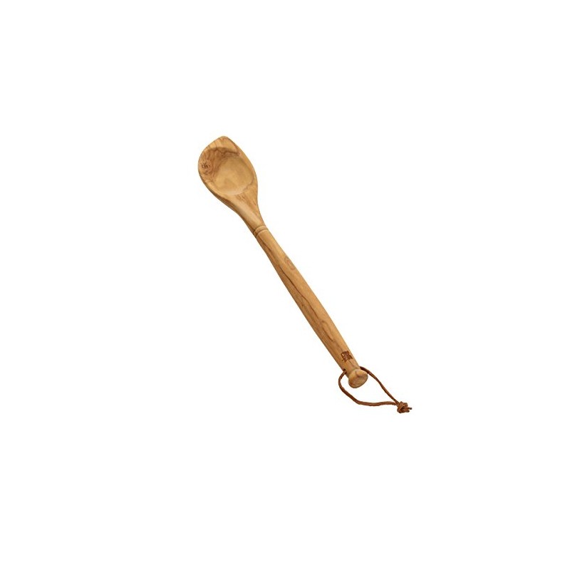 Sabatier Olivewood Corner Spoon & Scraper, 14-Inch