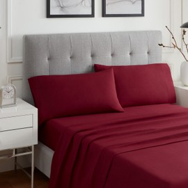 Eclipse Sleep Solutions Solis Cooling Queen 4 pc Sheet Set in Rumba Red