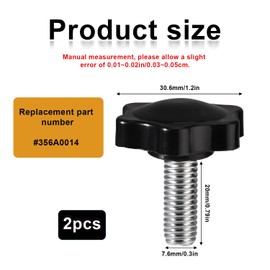 2pcs 356A0014 Car Tonneau Covers Replacement Parts Compatible with BAKFlip MX4 G2, Metal Tonneau Cover Replacement Parts Bed Cover Parts for BAKFlip