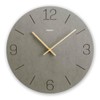 Hama Wall Clock, Engineered Wood, Gray, Standard