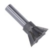 Dovetail Cutter 60mm 60 Degree 6 Flutes Milling Cutting Tool