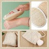 1 zip in original colour, 1 oval bath towel in
