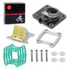 Intake Manifold Boot & Billet Aluminum Reed Valve & Reed