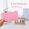 Tabbed Flash Cards 300Pcs Colourful Index Cards Revision Cards with