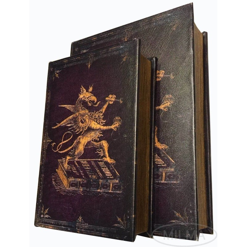 Royal Griffon Decorative Storage Book Boxes (Set (Includes Large and
