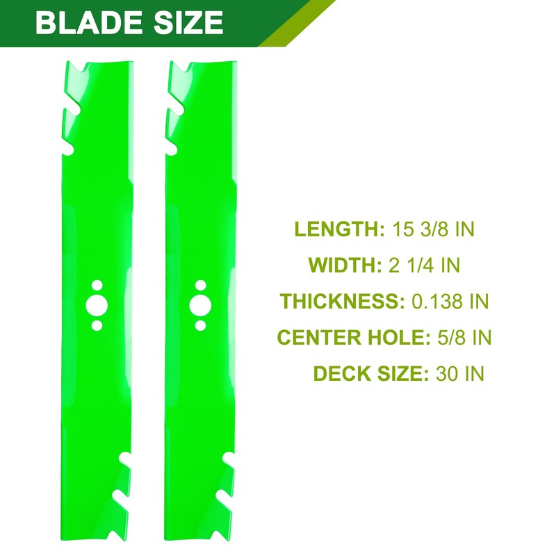 JSXDNWYJ 120-9500-03 116-6358-03 20120 20120P Timemaster 30 inch Mulching Blades