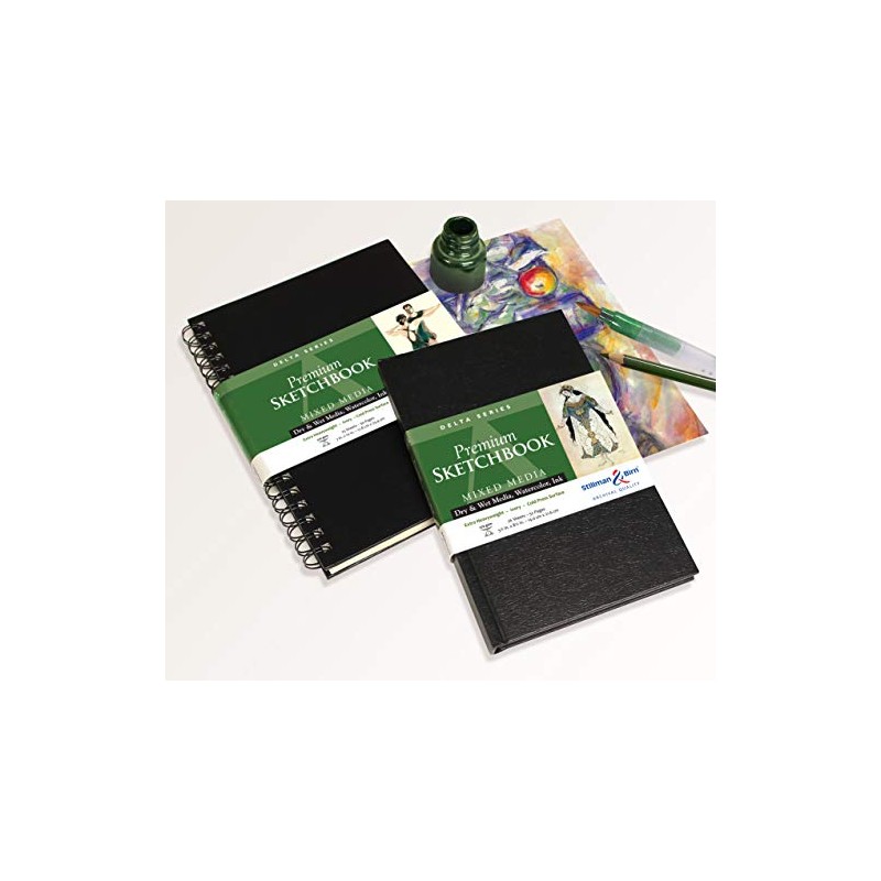 Stillman & Birn Delta Series Wirebound Sketchbook, 9" x 12",