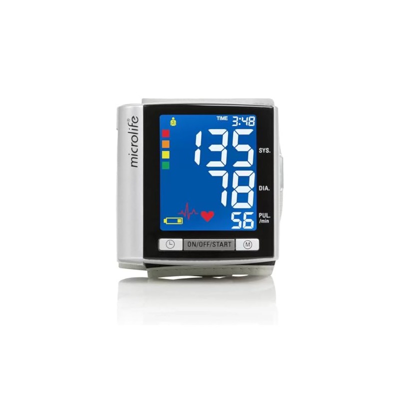 Baumanómetro de Muñeca Digital para Ritmo Cardiaco 2 Usuarios