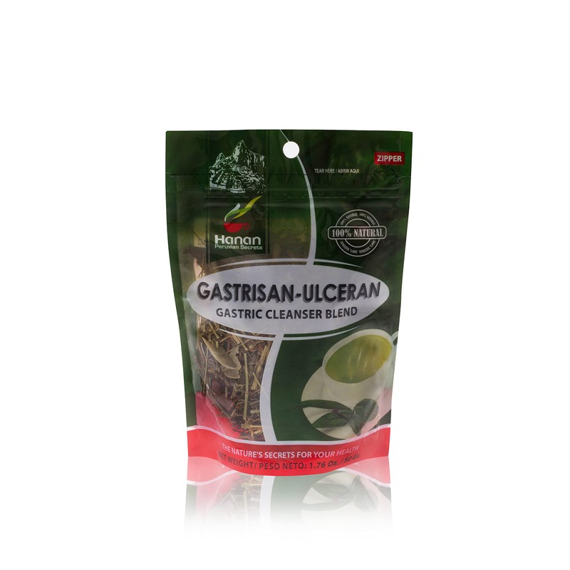 Hanan Peruvian Secrets Gastrisan-Ulceran Herbal Tea | 100% Natural Gastric