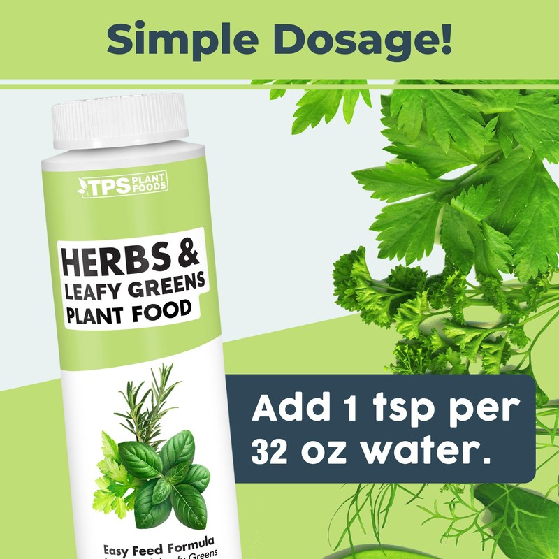 Herb Plant Food – Liquid Fertilizer for All Edible Herbs,