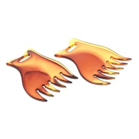 Healeved 2Pcs Wide Tooth Salon Oil Hair Comb for Men Gentle Styling Brush for Healthy Hair for Home Office and Travel Use Prevents Snagging and Breakage