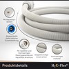 Aquastop Hose, Including Safety Inlet Hose for Washing Machines and