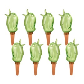 Scheurich Set of 8 Boerdy S, Colour: Green, Watering Figure, up to 4 Days Watering