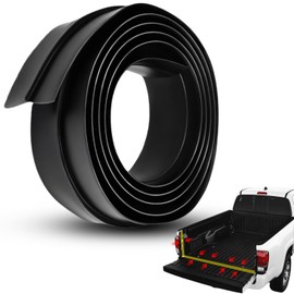 6.3 FT Truck Cap Seal with T-Channel Soundproof，EPDM Rubber, Truck Topper Seal, Camper Shell Accessories Fit for Boat RV Doors & Home Applications