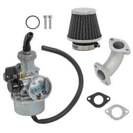 ALL-CARB PZ22 22mm Carburetor Carb with Air Filter Replacement for 110cc 125cc SSR Sunl Taotao Pit Bike ATV Replacement for Honda CRF70F 2004-2012
