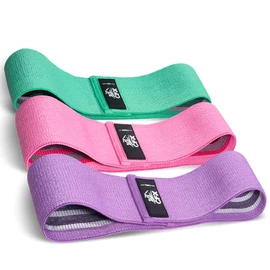 CFX Resistance Bands 3 Sets, Premium Exercise Loops with Non-Slip Design for Hips & Glutes, 3 Resistance Level Workout Booty Bands for Women and Men, Best for Home Fitness, Yoga, Pilates
