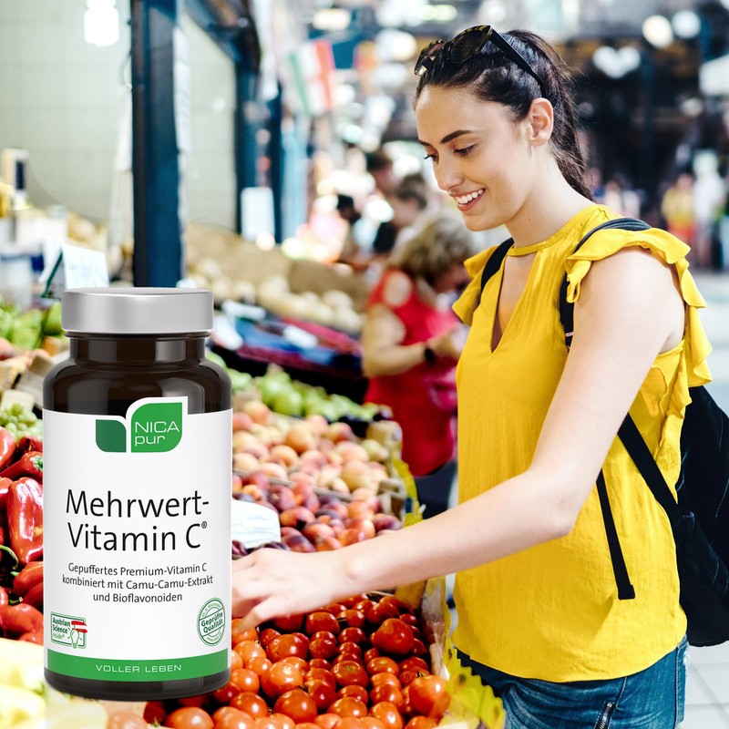 nicapur Added Value Vitamin C/Vitamin C from the Non-Acidic Compound
