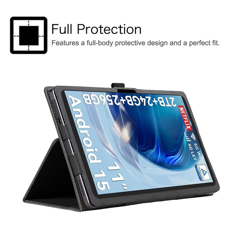 GEJEFA Case for TABWEE W90/TABWEE T90 11 Inch, Premium PU