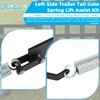 Left Side Trailer Tail Gate Spring Lift Assist Kit -