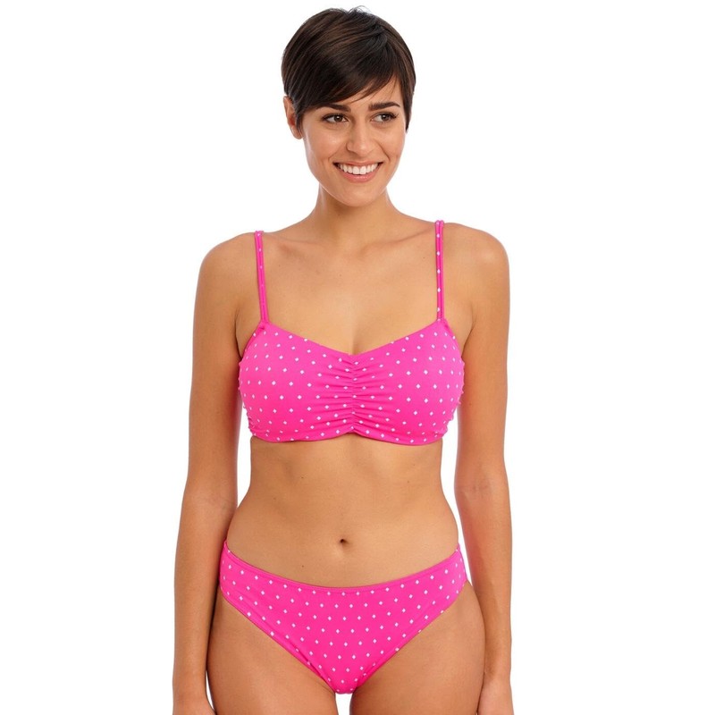Freya Jewel Cove Bikini Bottom M, Raspberry