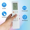 Replacement AC Remote Control RG10A / RH10B Compatible for Midea