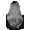 CiCiCa Lace Front Wigs,26 Inches Long Wig,Straight Wig,Ombre Black Roots