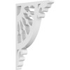 Ekena Millwork BKTP01X04X06WW Wagon Wheel Architectural Grade PVC Brackets, 5/8"W