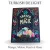 Tastes Like Magic Turkish Delight, Mix Fruit Mango Melon Peach