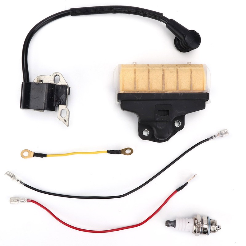 Air Filter Ignition Coil Ignition Plug Kit for STIHL 021