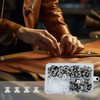 CANGCANG 100 Sets Chicago Book Screws Stainless Steel M5 x