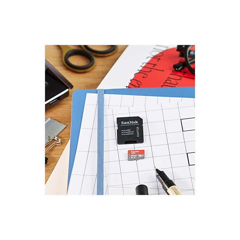 SanDisk Ultra 512GB microSDXC UHS-I Class 10 U1 A1 Memory