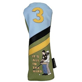 Balanced Co. Funny Golf Club Headcover (3 Wood It's All in The HIPS)