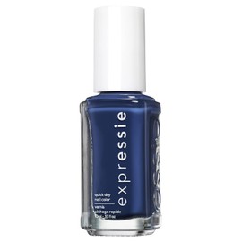 essie Quick Drying Nail Polish Expressie Vegan Formula No Animal Origin No. 445 left on shred, Blue, 1 x 10 ml