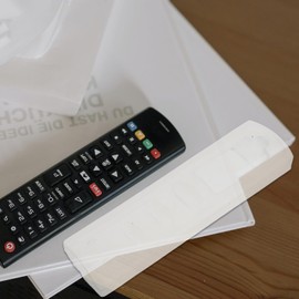 HOMSFOU Tv Dust Silicone Protective Gear Storage Bag for Remote Control Size S and Lightweight Ideal for Smart Tv Remote and Storage