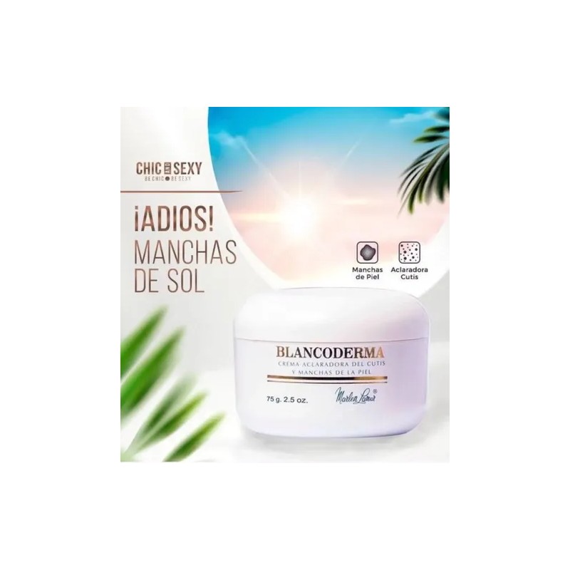 Blanqueadoras Cutis Manchas Piel Blancoderma