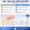 Caffeine Eye Serum with 360° Cooling Roller, Under Eye Serum