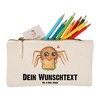 Mr. & Mrs. Panda Personalisierte Schminktasche Spinne Agathe Sandwich Größe