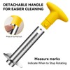 ZAFNAH Pineapple Corer and Slicer Tool, Pineapple Cutter and Corer,