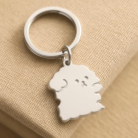 2pcs Couples Keychain with Hugging Dogs And Cat– Cute Cute Key Chain for Lovers, Funny Keychains Gift for Animal Lovers Boyfriend girlfriend