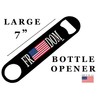 Freedom USA Flag Speed Bottle Opener Heavy Duty Gift Patriotic