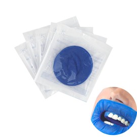 Dental Rubber Dam Mouth Opener O-Shape Lip and Cheek Mouth Opener Intraoral Cheek Retractors (Blue, 5PCS)