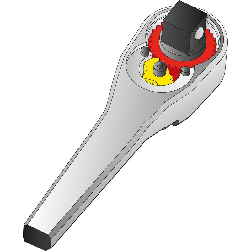 Matador Reversible Ratchet, 12.5 1/2, 270 mm, 40610001
