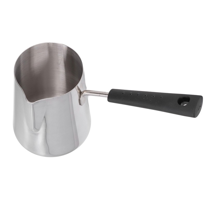 Turkish Coffee Pot 600ml Stainless Steel Glossy Surface High Temperature