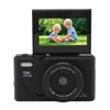 5K Digital Camera with 18X Optical Zoom, 75MP Vintage Digital